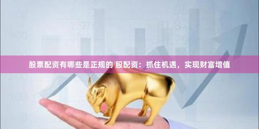 股票配资有哪些是正规的 股配资：抓住机遇，实现财富增值