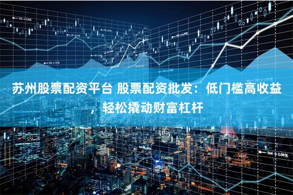 苏州股票配资平台 股票配资批发：低门槛高收益，轻松撬动财富杠杆